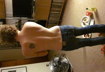 Sloppy Baby cowgirl wants to get squeeky tidy