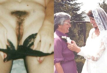 Vintage Brides Clad and Disrobed