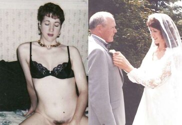 Vintage Brides Clad and Disrobed