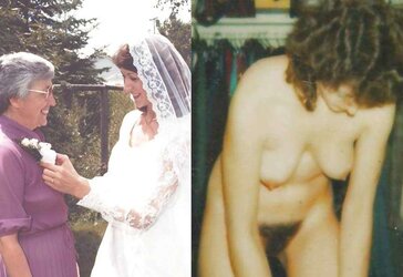 Vintage Brides Clad and Disrobed
