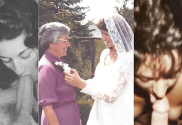 Vintage Brides Clad and Disrobed