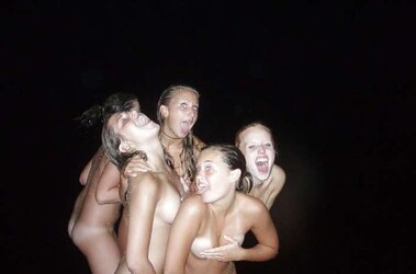 Besoffene soiree gals