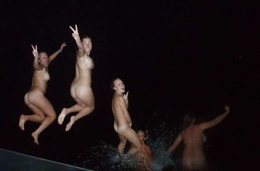 Besoffene soiree gals