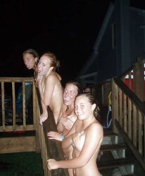 Besoffene soiree gals