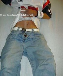 Ich in geiler Baggy und Boxershort