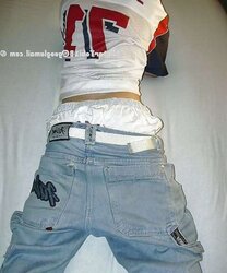 Ich in geiler Baggy und Boxershort