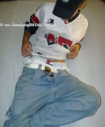 Ich in geiler Baggy und Boxershort