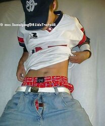 Ich in geiler Baggy und Boxershort
