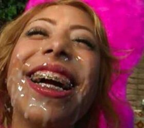 Cock et facial cumshot