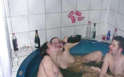 Inexperienced orgy soiree