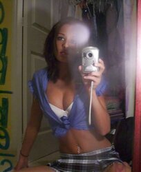 Geiles Teenager macht Selfshots