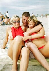Mix Up nude and nailed in public