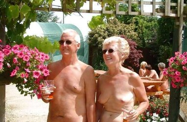 Mix Up nude and nailed in public