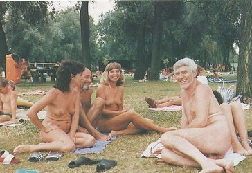 Mix Up nude and nailed in public