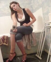Morgane my breasty grand cousine