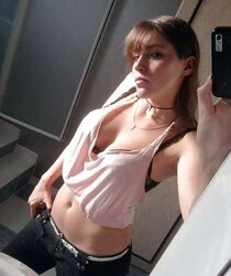 Morgane my breasty grand cousine
