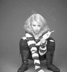 Smoking girl