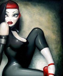 Female Domination Illustration Bevy