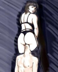 Female Domination Illustration Bevy