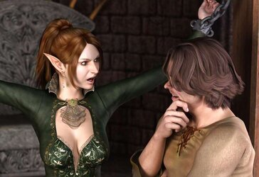 3D Elf Restrain Bondage