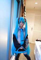 Beautiful Ero Hatsune Miku Cosplay