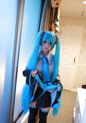 Beautiful Ero Hatsune Miku Cosplay