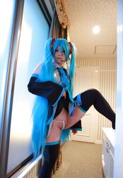 Beautiful Ero Hatsune Miku Cosplay