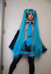 Beautiful Ero Hatsune Miku Cosplay