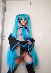Beautiful Ero Hatsune Miku Cosplay