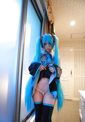 Beautiful Ero Hatsune Miku Cosplay
