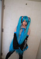 Beautiful Ero Hatsune Miku Cosplay
