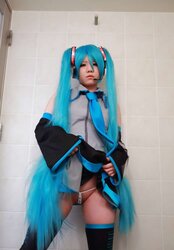 Beautiful Ero Hatsune Miku Cosplay