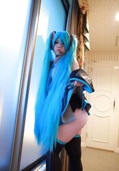 Beautiful Ero Hatsune Miku Cosplay