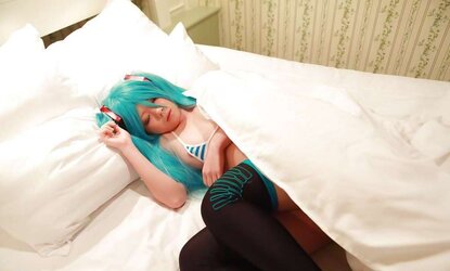 Beautiful Ero Hatsune Miku Cosplay