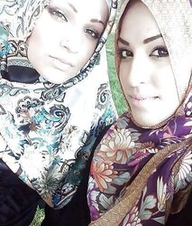 Turbanli hijab arab, turkish, asia naked - non naked