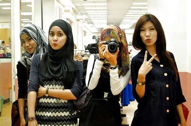 Turbanli hijab arab, turkish, asia naked - non naked