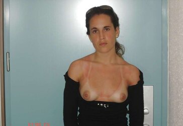 STEAMING FLEDGLING WIVES - TANLINES