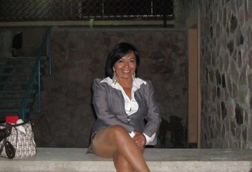 Beautiful mexicana madurita en pantimedias