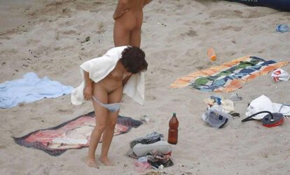 Switching Undies on the Beach