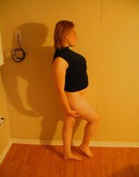 Blondie plumper big-chested lady part