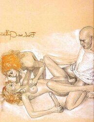 Erotic Book Illustration 24 - Janice Unveiled