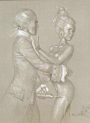 Erotic Book Illustration 24 - Janice Unveiled