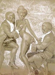 Erotic Book Illustration 24 - Janice Unveiled
