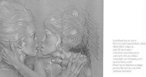 Erotic Book Illustration 24 - Janice Unveiled
