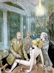 Erotic Book Illustration 24 - Janice Unveiled