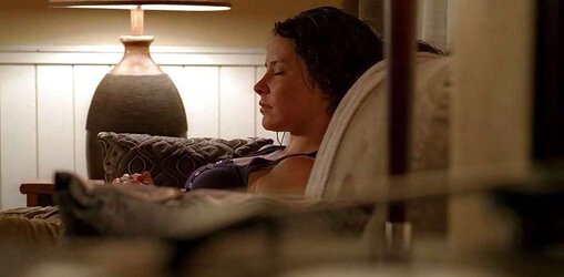 Evangeline Lilly Facial Cumshot