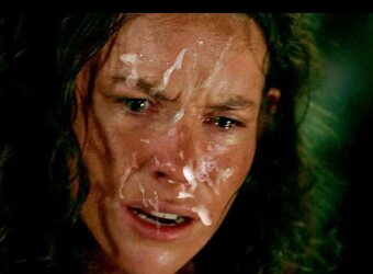 Evangeline Lilly Facial Cumshot