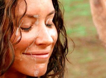 Evangeline Lilly Facial Cumshot