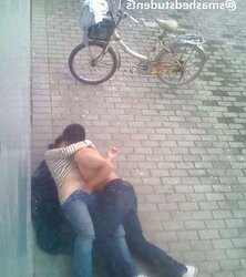 Porked Bitchy Students in Public (UK)