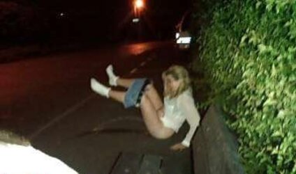 Porked Bitchy Students in Public (UK)